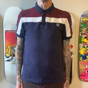 Fred Perry Sportswear colorblock polo